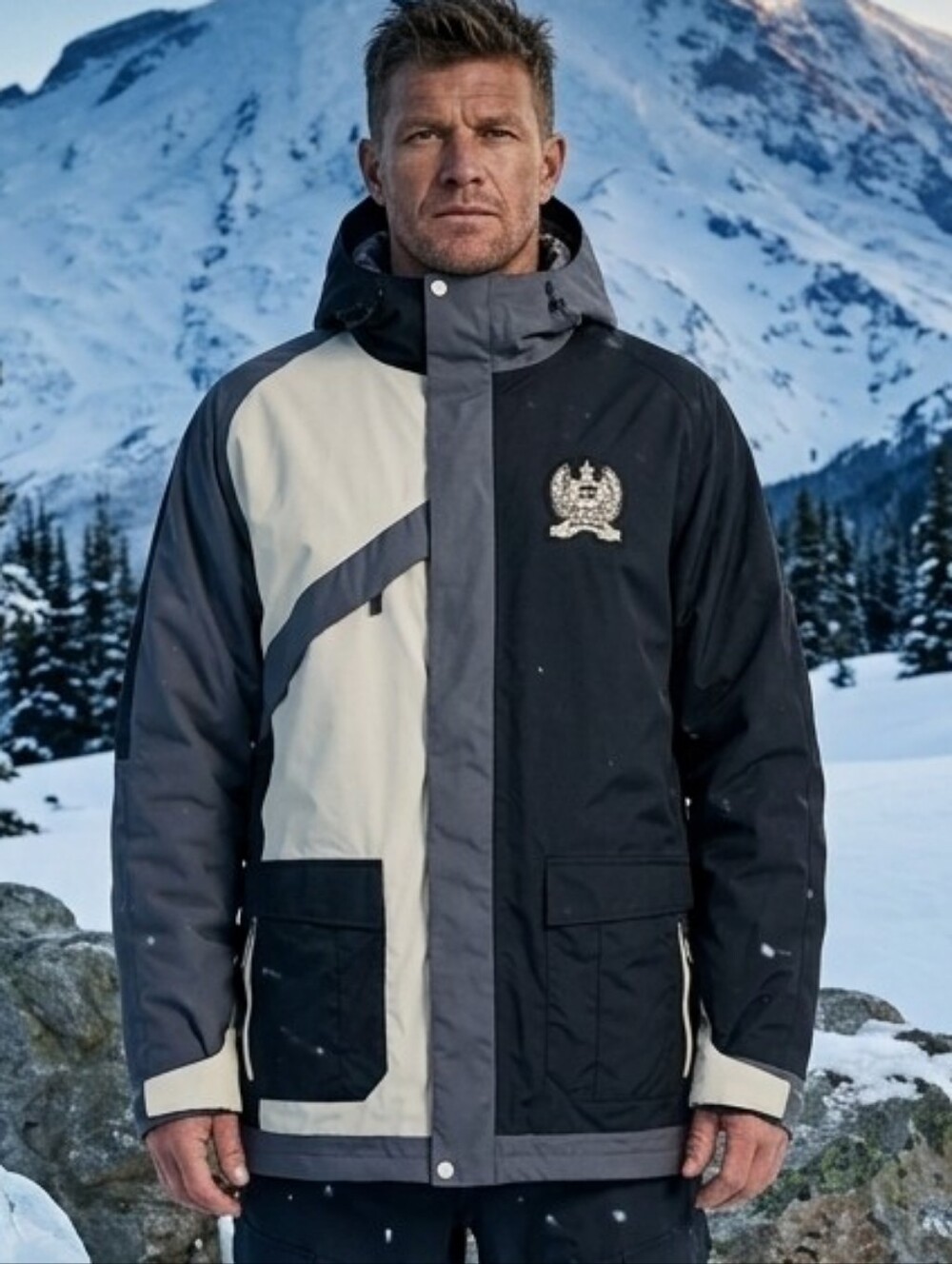 530 Billabong Men's Sament Snowboard Ski Jacket Graphic Lining XXL(OBO)